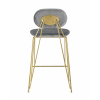 Стул Элис полубарный светло-серый