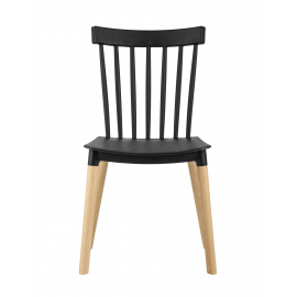 Стул Field пластик черный