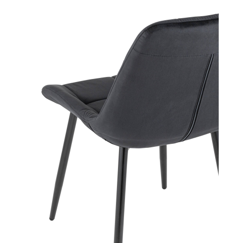 Стул Флекс велюр черный