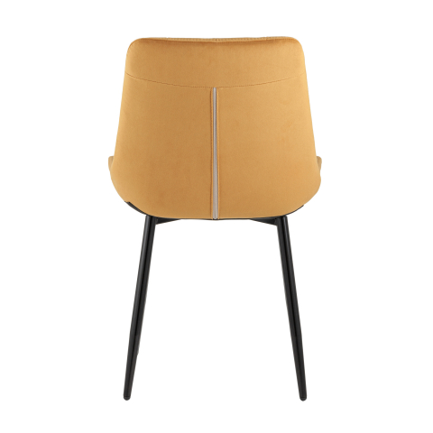 Стул Флекс велюр оранжевый