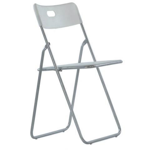 Стул складной СМН-299 Fold (Фолд) металлокаркас белый