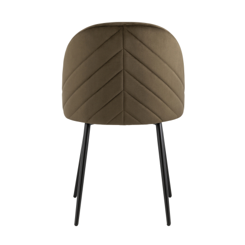 Стул Фолио велюр коричневый