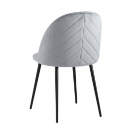 Стул Фолио велюр серый