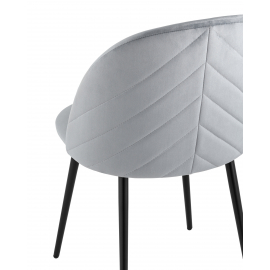 Стул Фолио велюр серый