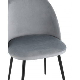 Стул Фолио велюр серый