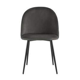 Стул Фолио велюр тёмно-серый