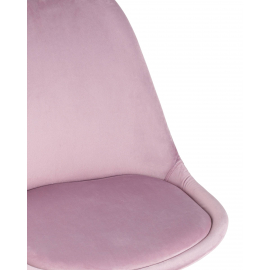 Стул FRANKFURT велюр розовый