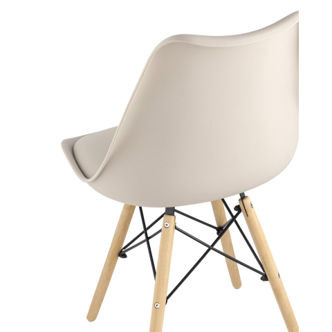 Стул Eames Soft бежевый
