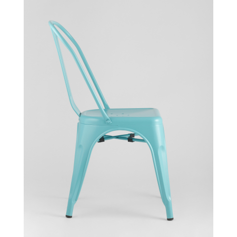 Стул Tolix голубой матовый