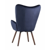 Стул Гранд велюр синий