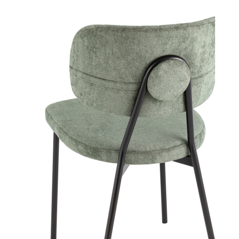 Стул Ханна велюр зелёный