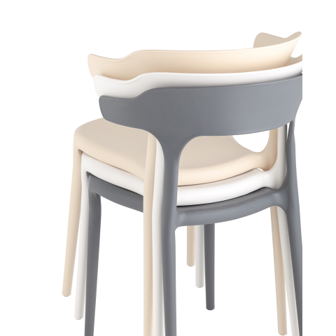 Стул Hansen пластик белый