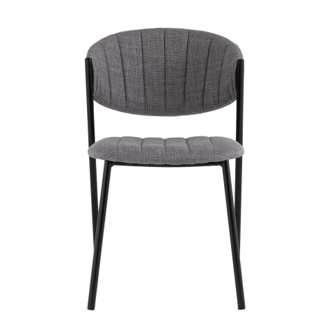 Стул Харпер ткань рогожка серый