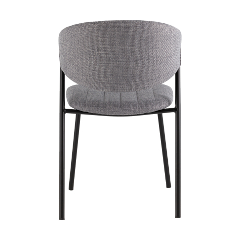 Стул Харпер ткань рогожка серый