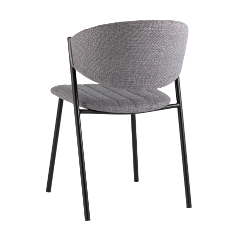 Стул Харпер ткань рогожка серый