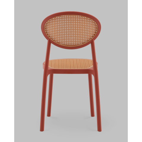 Стул Junie пластиковый красный