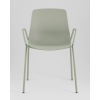 Стул Kaira пластик серо-зеленый
