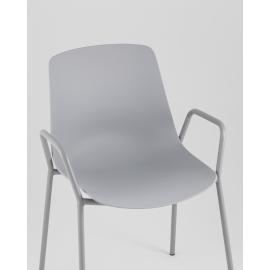 Стул Kaira пластик серый