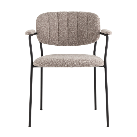 Стул Кэрол букле серый