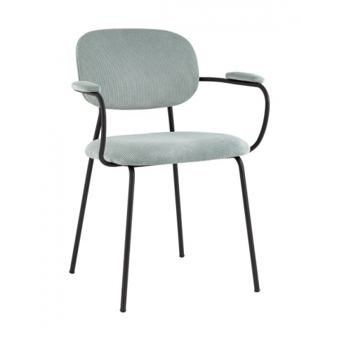 Стул Кэрол серо-голубой