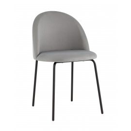 Стул Коди велюр серый