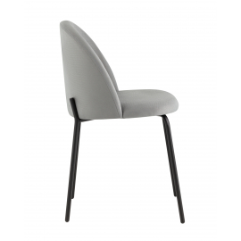 Стул Коди велюр серый