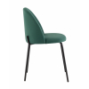 Стул Коди велюр зелёный