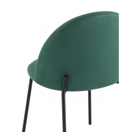 Стул Коди велюр зелёный