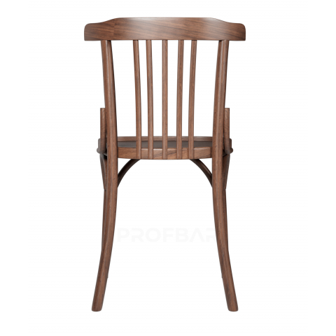 Деревянный венский стул Комфорт цвет темный орех 323