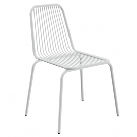 Металлический стул LaMeli белый