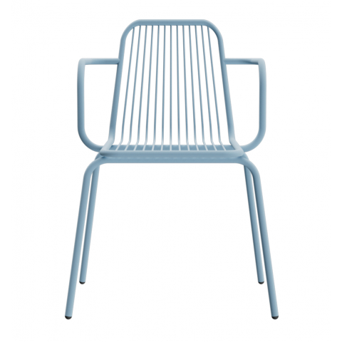 Металлический стул LaMeli с подлокотниками