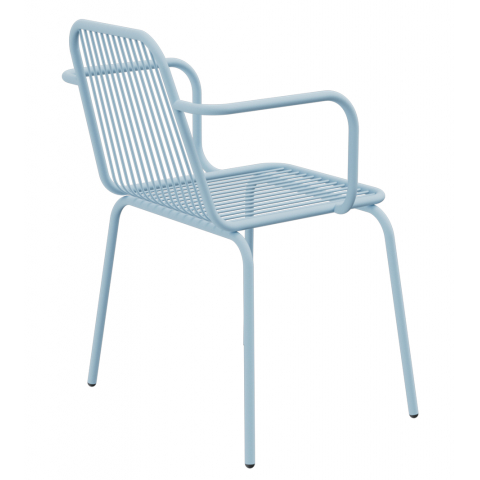 Металлический стул LaMeli с подлокотниками