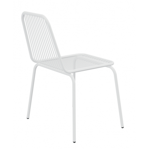 Металлический стул LaMeli белый