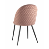 Стул Lilly велюр пыльно-розовый