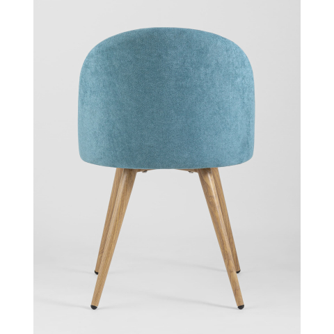 Стул Лион бирюзовый шенилл
