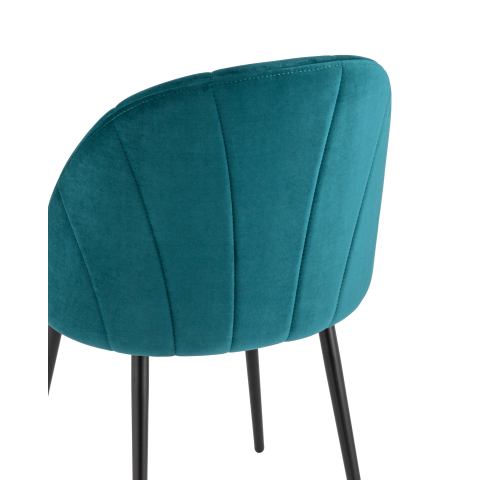 Стул Логан велюр изумрудный