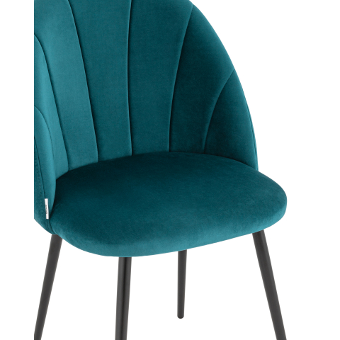 Стул Логан велюр изумрудный