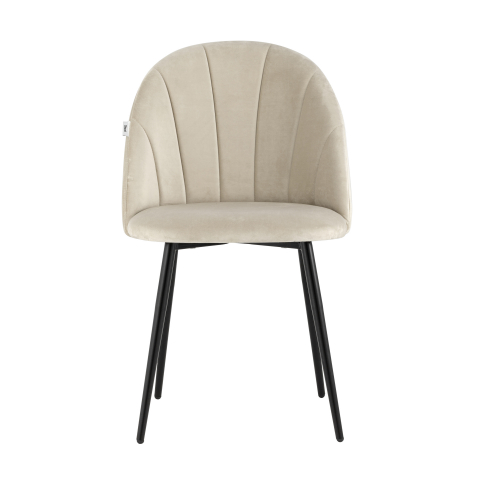 Стул Логан NEW велюр бежевый