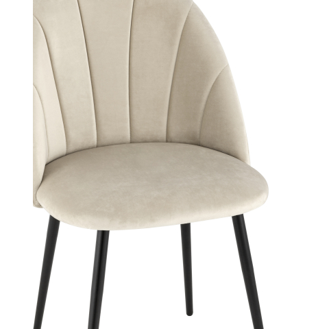 Стул Логан NEW велюр бежевый