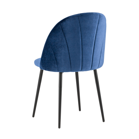Стул Логан NEW велюр синий