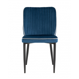 Стул Лоренс велюр синий