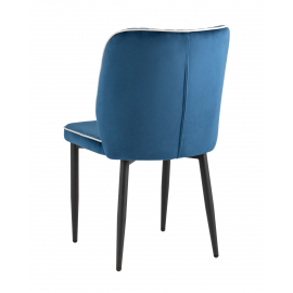 Стул Лоренс велюр синий