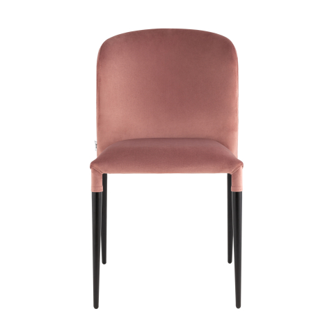 Стул Лори велюр пыльно-розовый