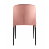 Стул Лори велюр пыльно-розовый