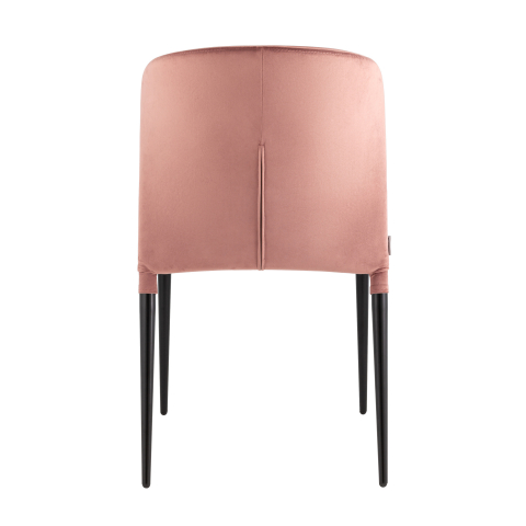 Стул Лори велюр пыльно-розовый