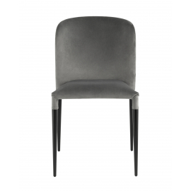 Стул Лори велюр серый