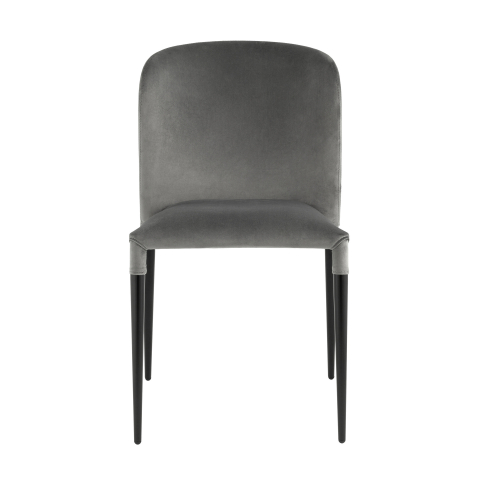Стул Лори велюр серый