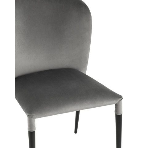 Стул Лори велюр серый
