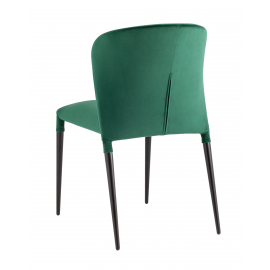 Стул Лори велюр зелёный
