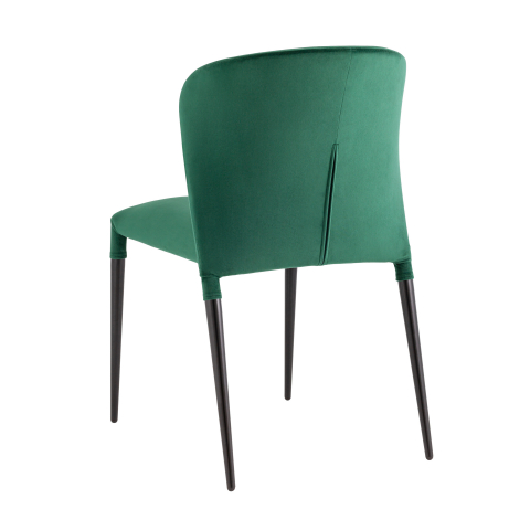 Стул Лори велюр зелёный